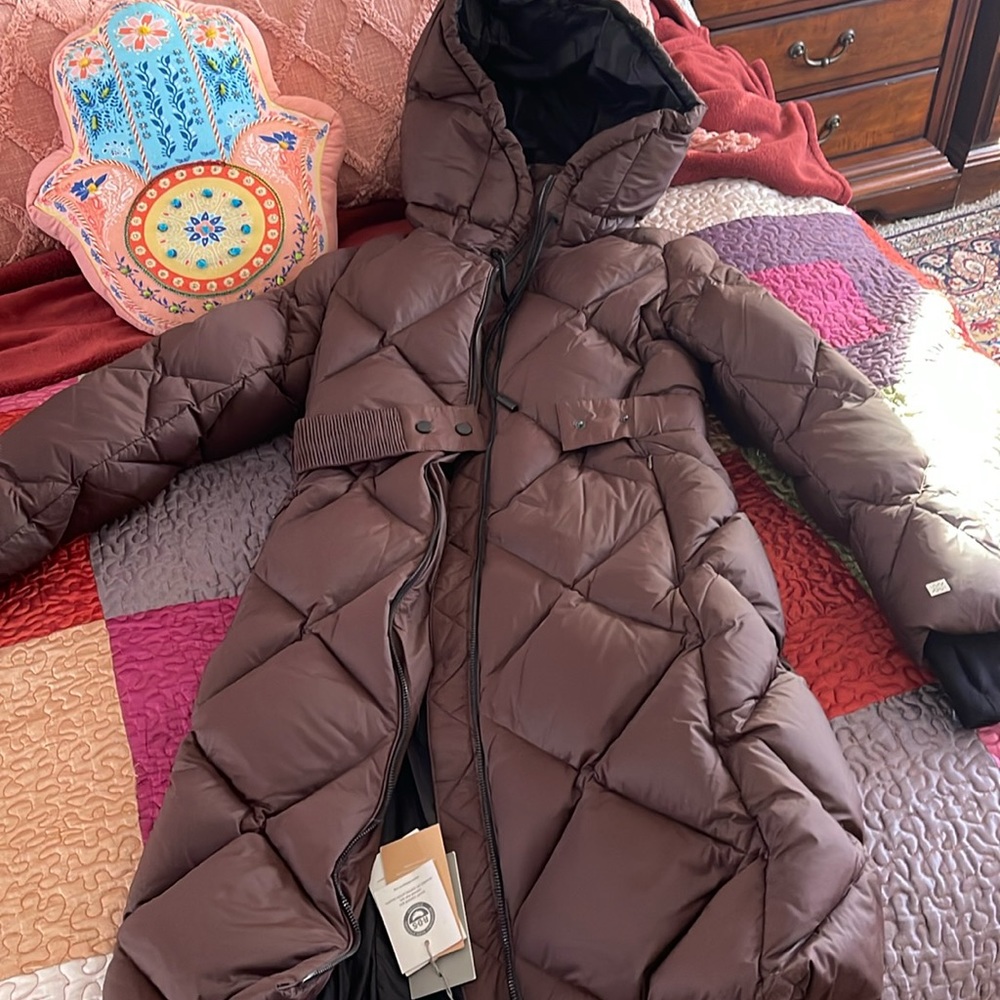 NWT SOIA & Kyo Wendelle puffer coat 90% down